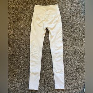 White High Waisted Lululemon Leggings